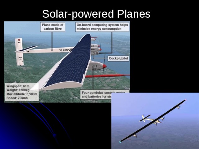 Solar-powered Planes