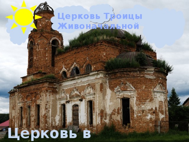Церковь Троицы Живоначальной Церковь в Некрасово
