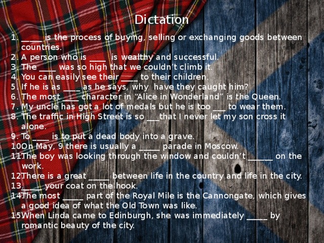 Dictation