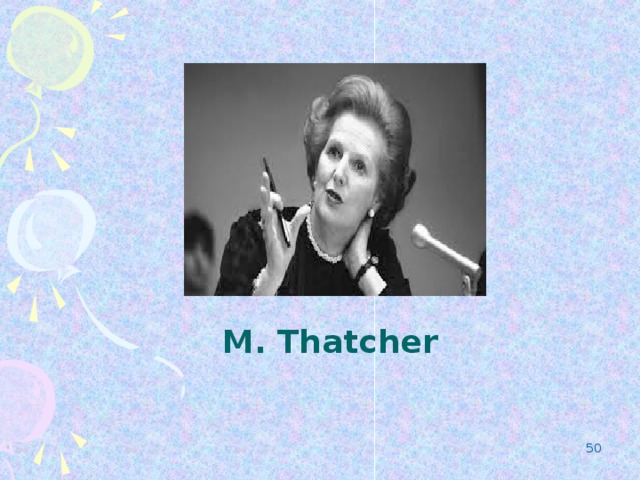 M. Thatcher