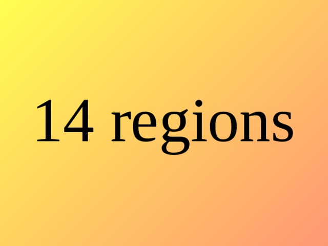 14 regions