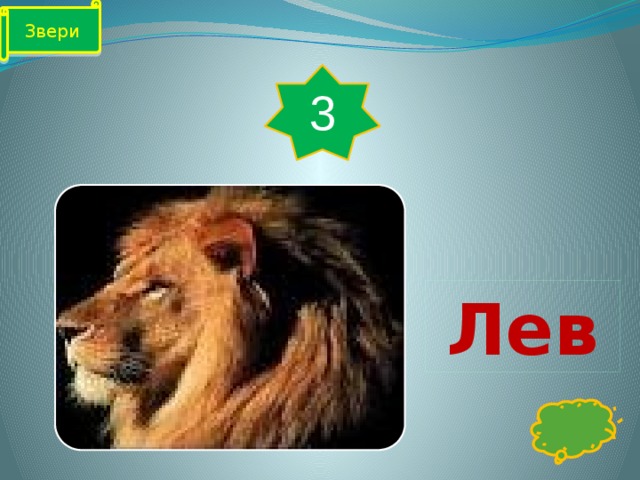 Звери 3 Лев
