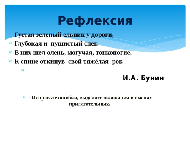 Рефлексия