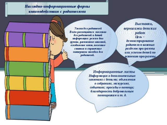 Составление перспективного плана работы с родителями для группы с целевыми установками