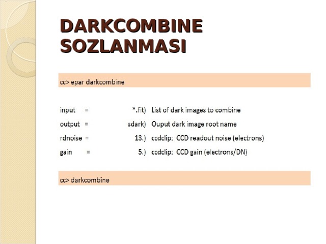 DARKCOMBINE SOZLANMASI