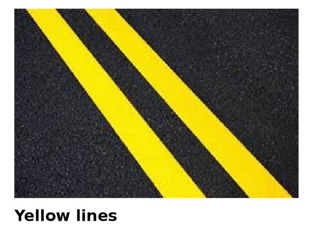 Yellow lines
