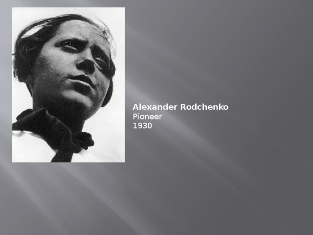Alexander Rodchenko  Pioneer  1930