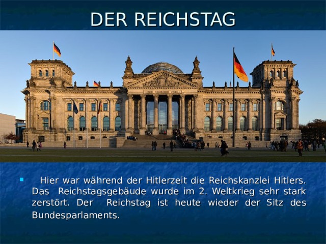 DER REICHSTAG