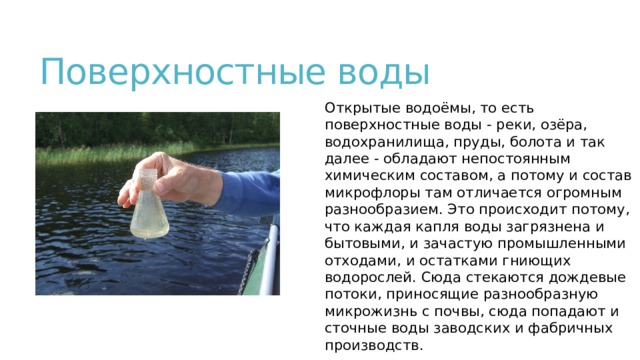 Поверхностные воды