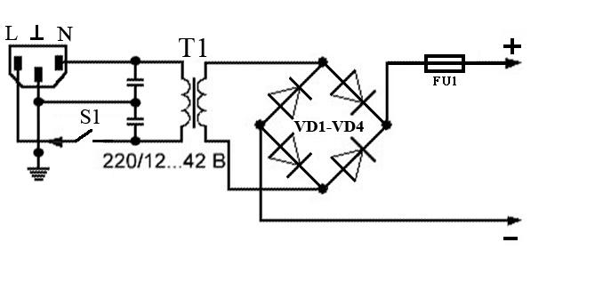 Схема зу 1а зарядное устройство