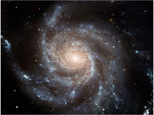По логарифмическим спиралям закручены и многие галактики, в частности – Галактика Солнечной системы.