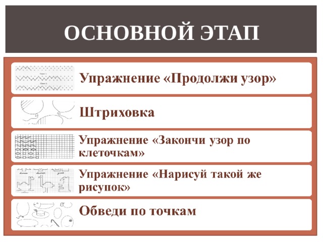 ОСНОВНОЙ ЭТАП