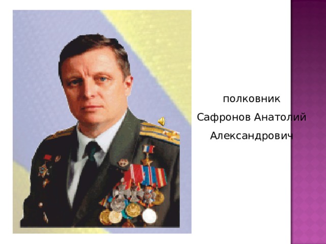 полковник Сафронов Анатолий Александрович