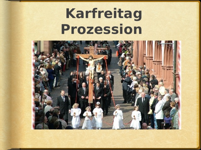 Karfreitag Prozession