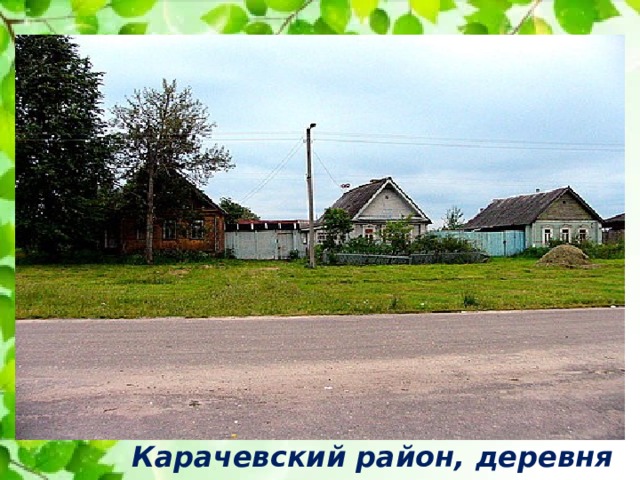 Карачевский район, деревня Алексеево
