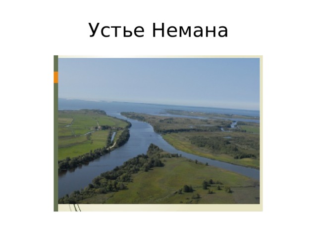 Устье Немана