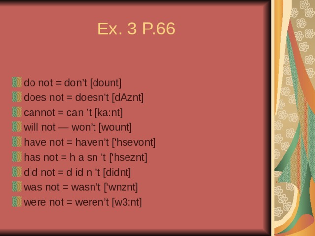 Ex. 3 P.66