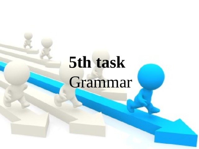 5th task  Grammar