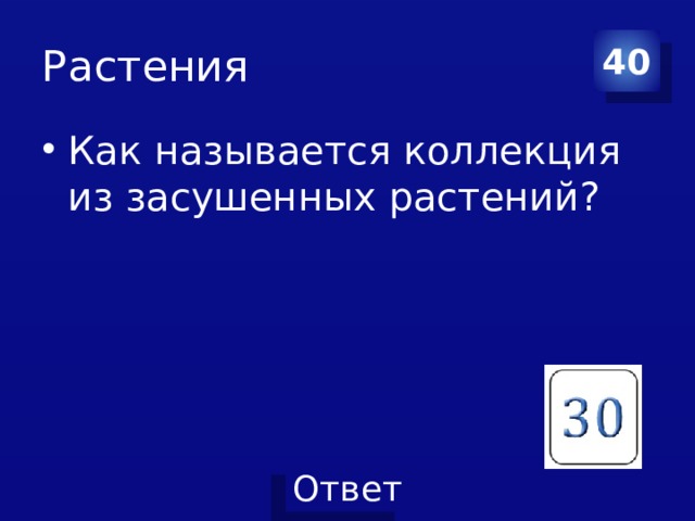 Растения 40