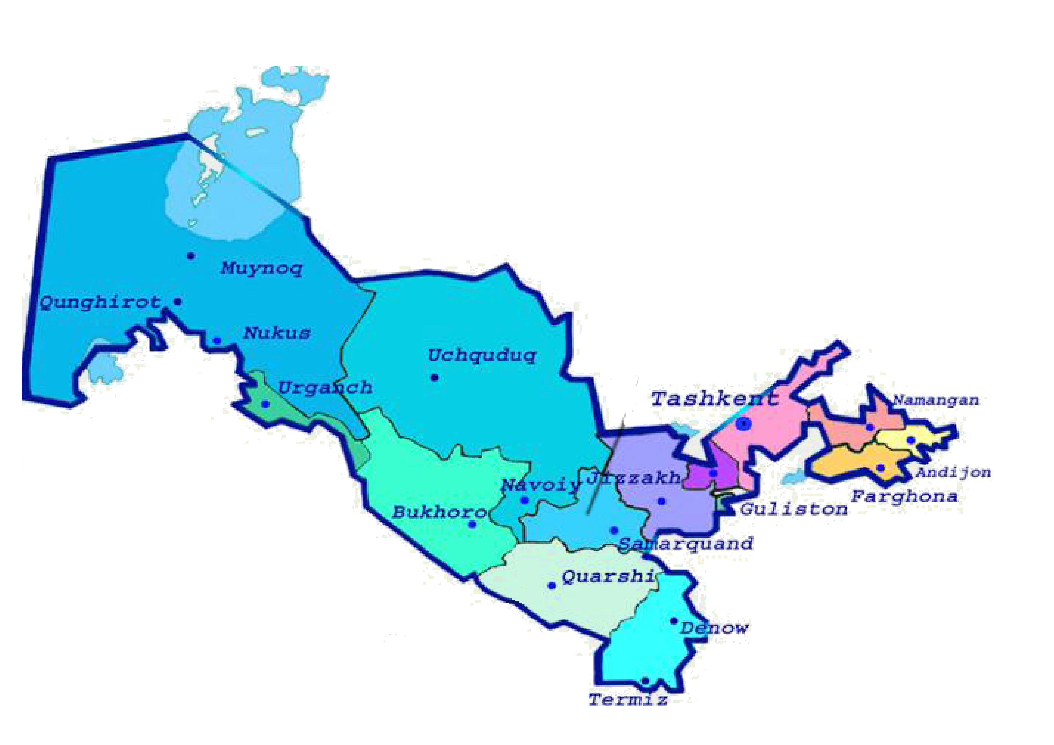 Республика узбекистан сколько. Каракалпакия на карте Узбекистана. Каракалпакстан на карте Узбекистана. Карта Кашкадарьинской обл Узбекистан. Карта Узбекистана с областями.
