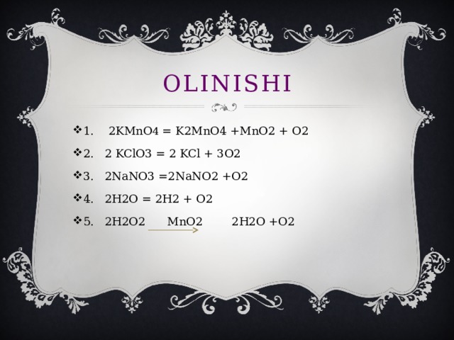 olinishi