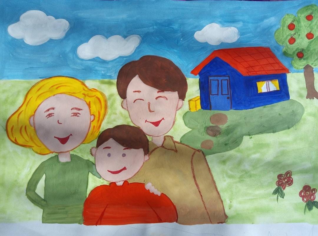 Нарисовать рисунок год семьи. Рисунок на тему моя семья. Рисование моя семья. Портрет моя семья. Рисунок семьи детский.