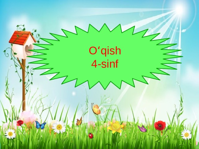 Oʻqish 4-sinf