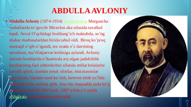 Abdulla Avloniy