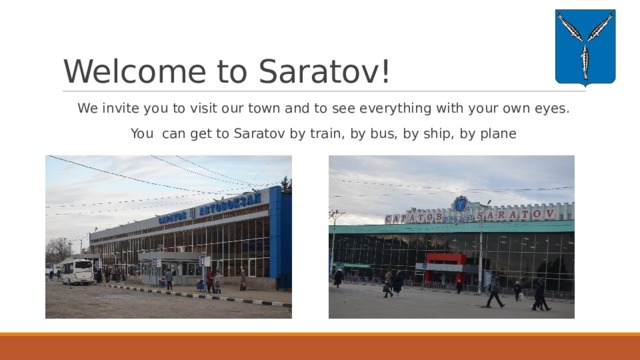 Welcome to Saratov!