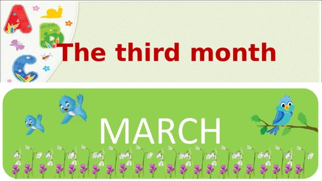 The third month