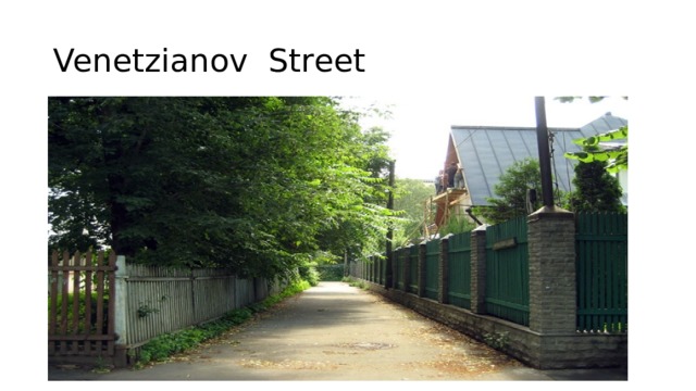 Venetzianov Street