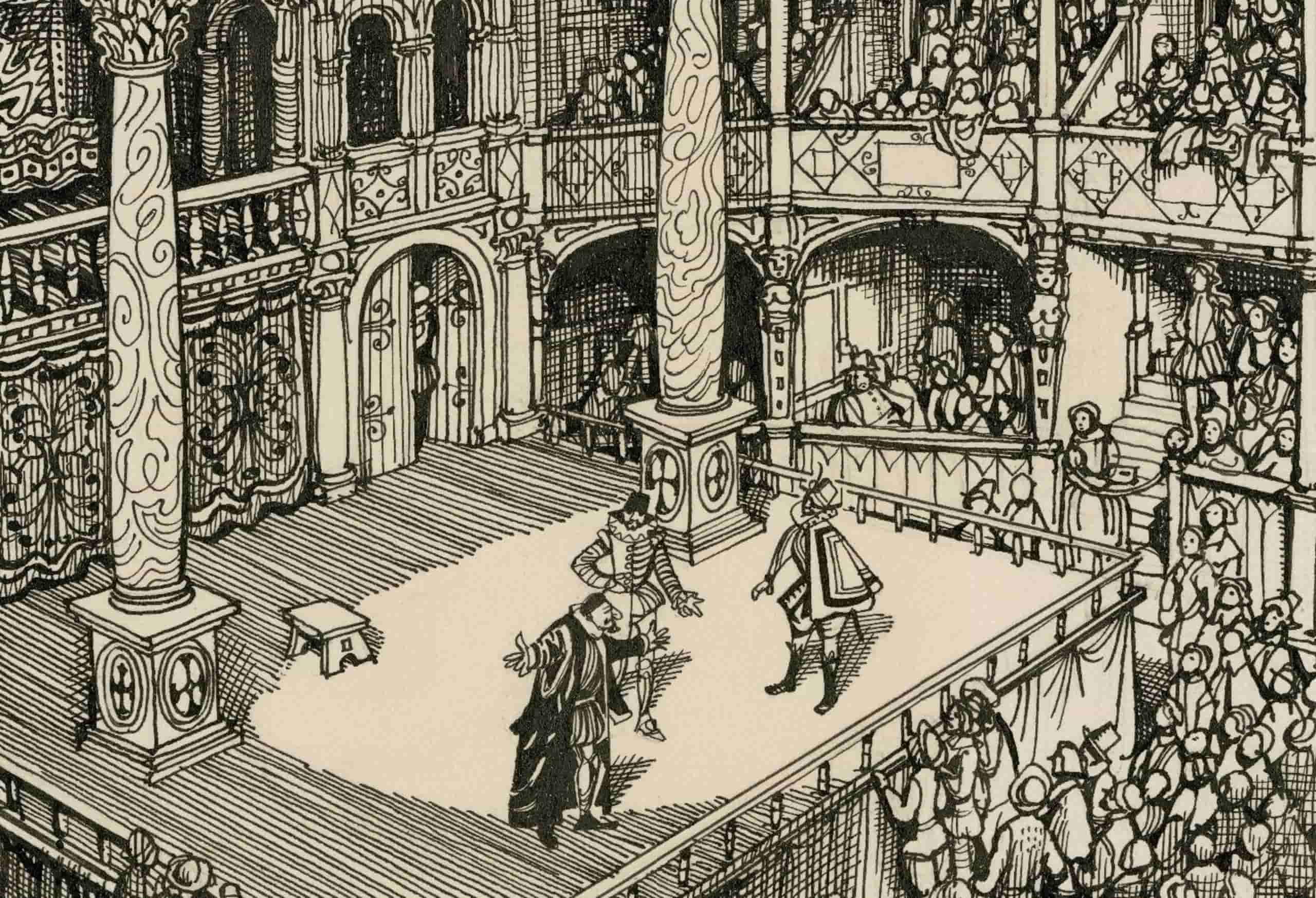Театр Глобус в Англии 16 века