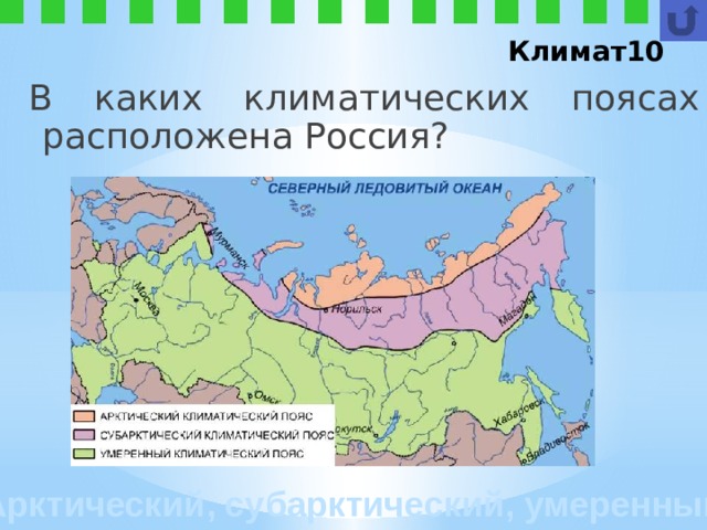 Климат пояса России. В каких климатических поясах расположена Россия. Субарктический климат России.