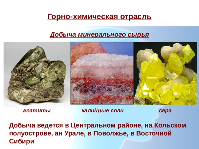 Презентация полезные ископаемые мурманской области