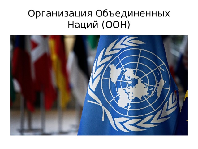 Организация Объединенных Наций (ООН)