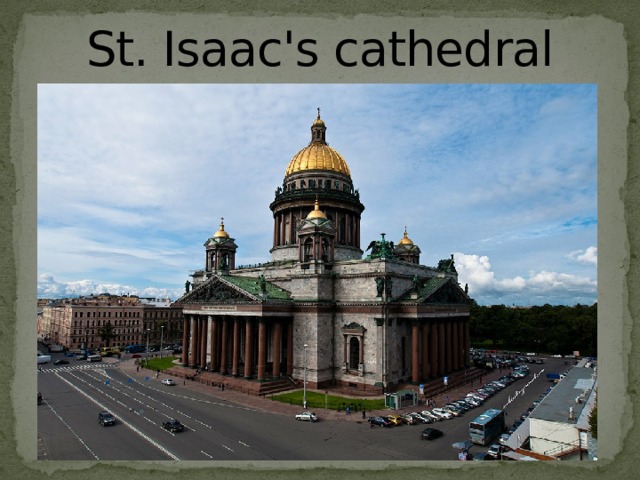 St. Isaac's cathedral