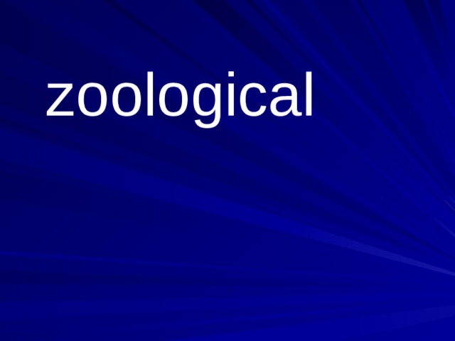 zoological