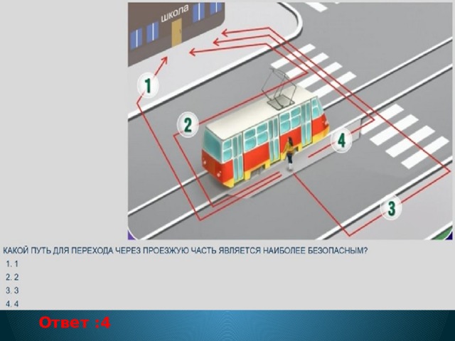 Презентация безопасное колесо для начальной школы