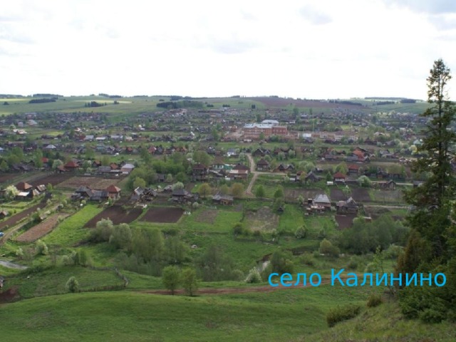 село Калинино
