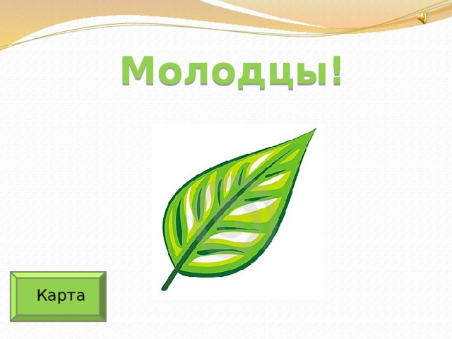 Молодцы! Карта