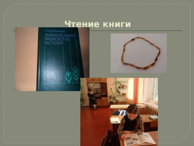 Чтение книги