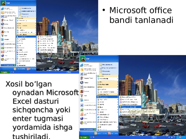 Microsoft office bandi tanlanadi