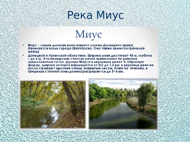 Река Миус