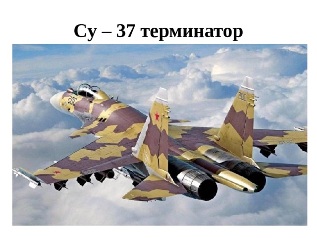 Су – 37 терминатор