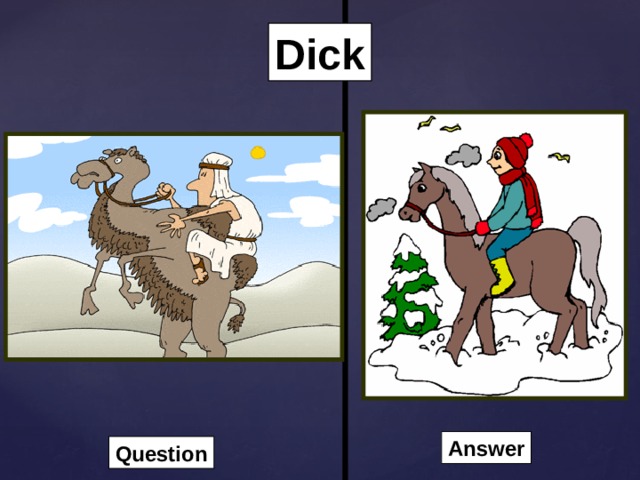 Dick Answer Question