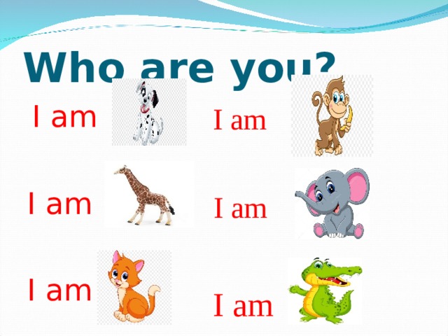 Who are you?  I am I am I am I am I am I am