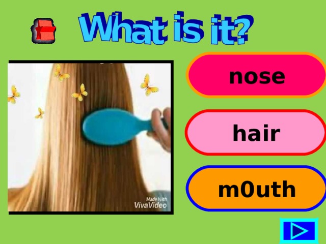 nose hair m0uth
