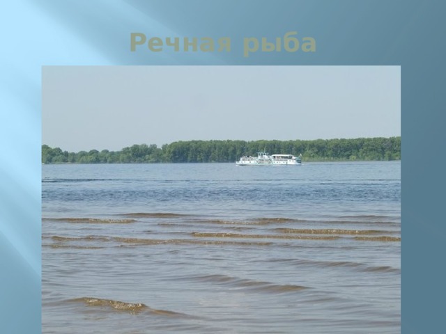 Речная рыба