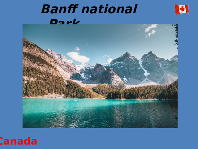 Banff national Park Canada