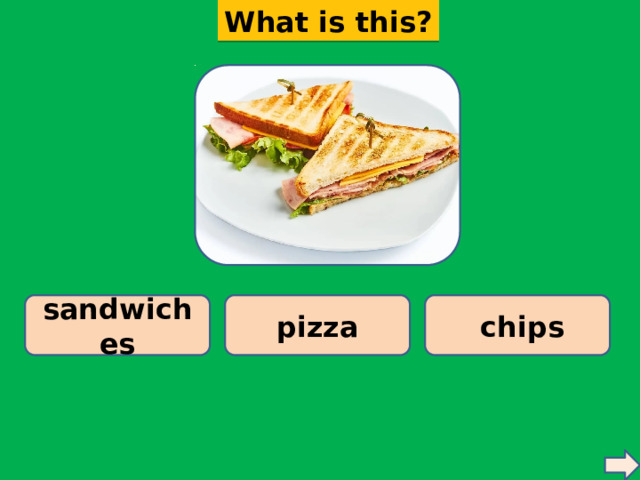 What is this? pizza sandwiches  chips